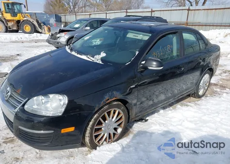 2008 Volkswagen Jetta Wolfsburg Edition из США, поврежденный, VIN 3VWRJ71K78M183884